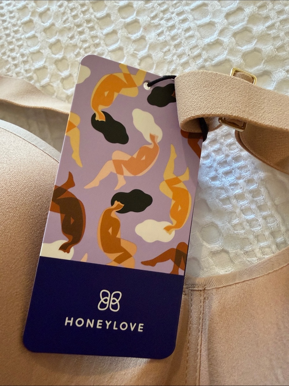 Honeylove Smooth Contour Bra in Nude Tan - Picture 3 of 7